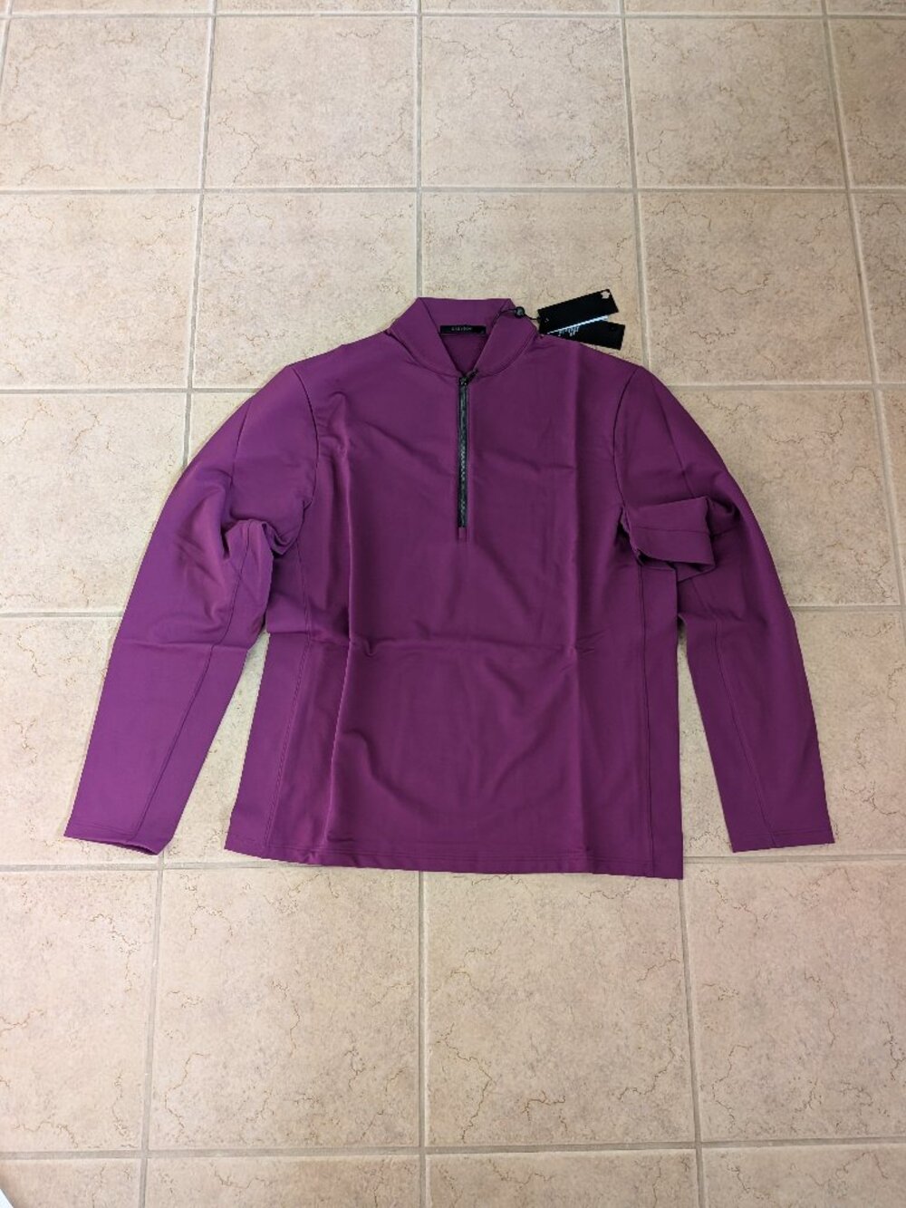 Grayson Siaconset 1/4 Zip in "Meadowsweet," Men's Size L, NWT